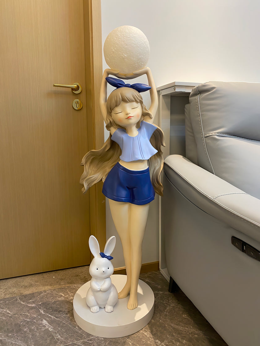 Ballet meisje vloerlamp