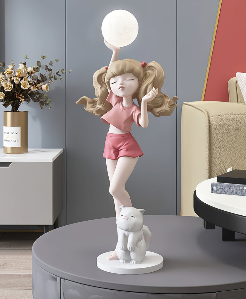 Ballet meisje vloerlamp