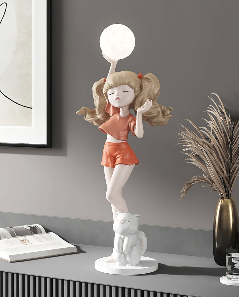 Ballet meisje vloerlamp