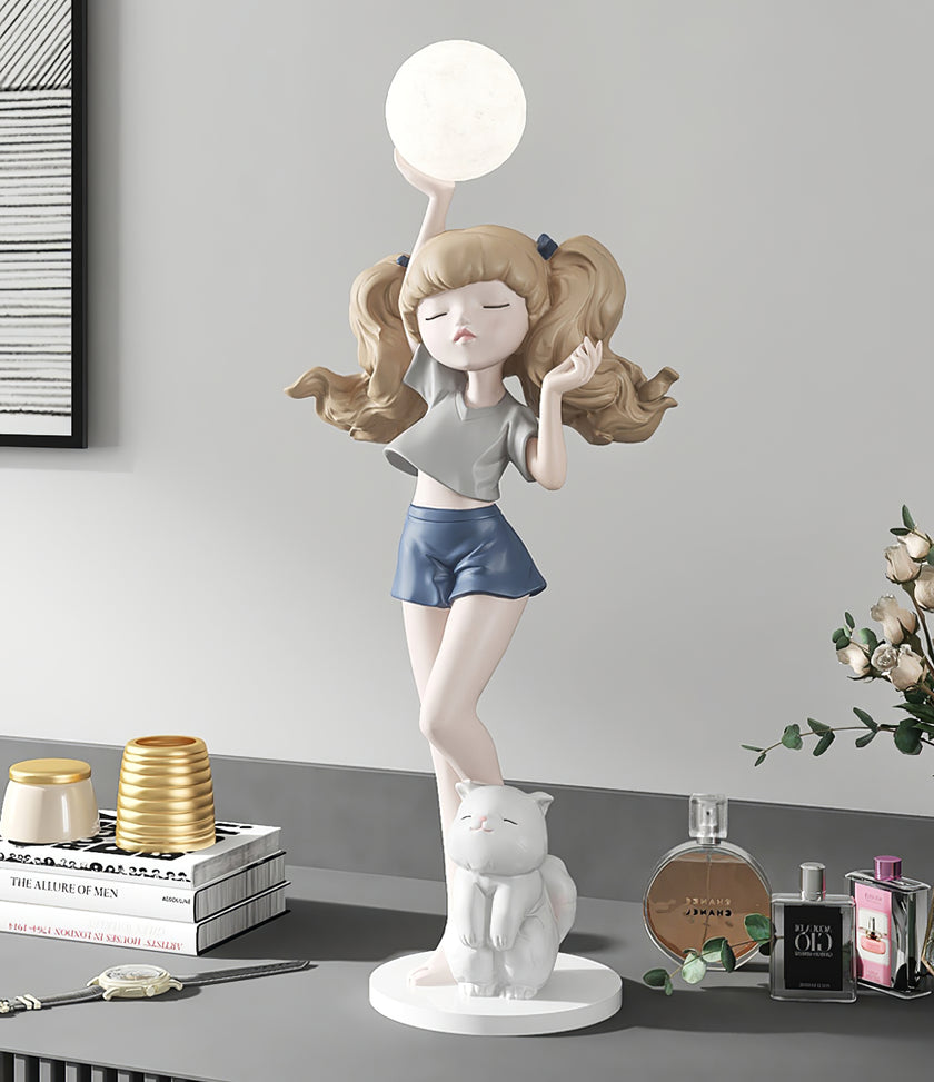 Ballet meisje vloerlamp