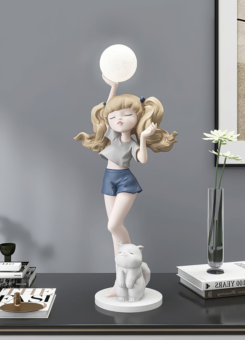 Ballet meisje vloerlamp