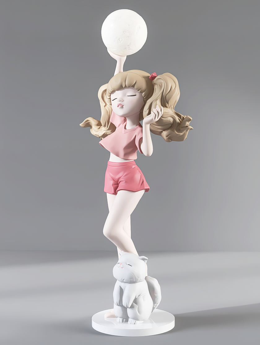 Ballet meisje vloerlamp