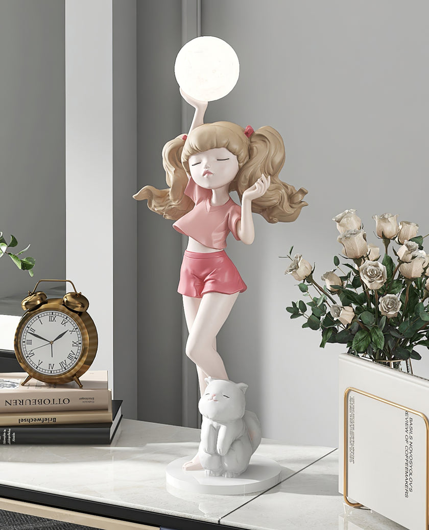 Ballet meisje vloerlamp