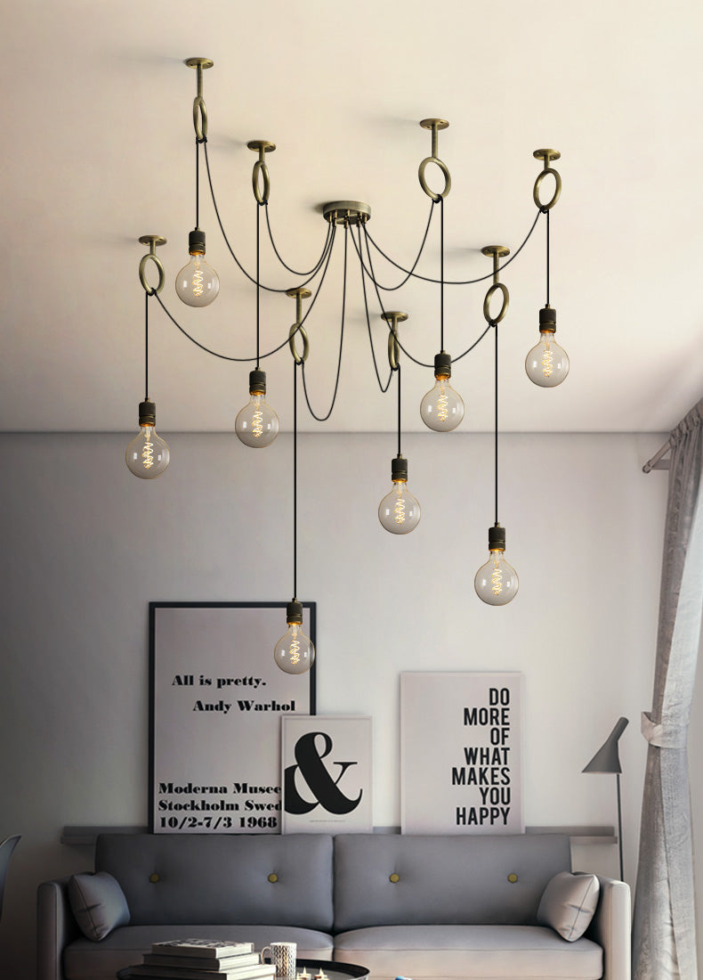 Lustre Araignée Industriel