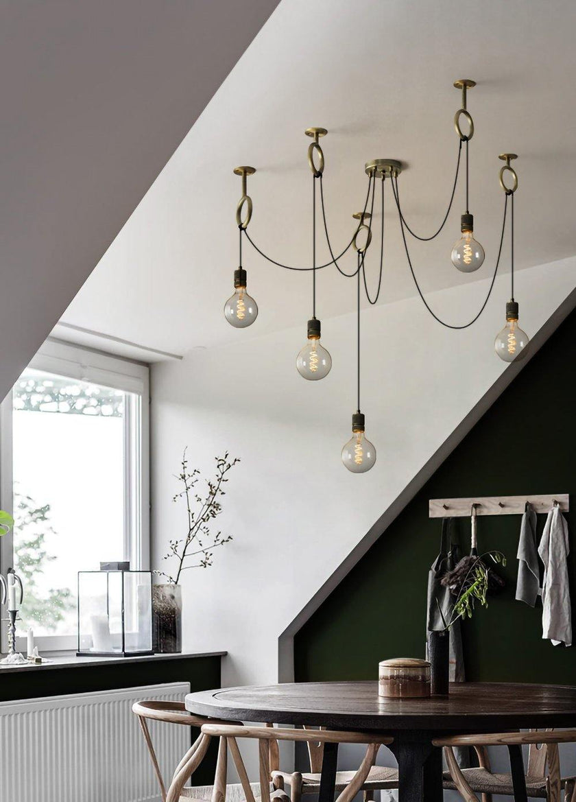 Lustre Araignée Industriel