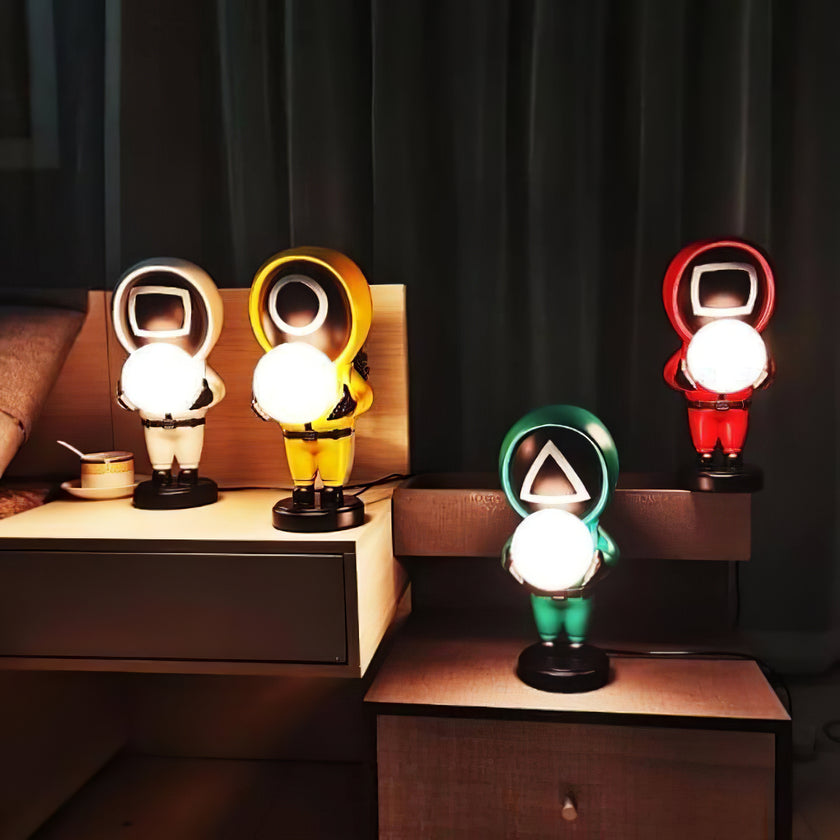 Luminária de mesa de jogo