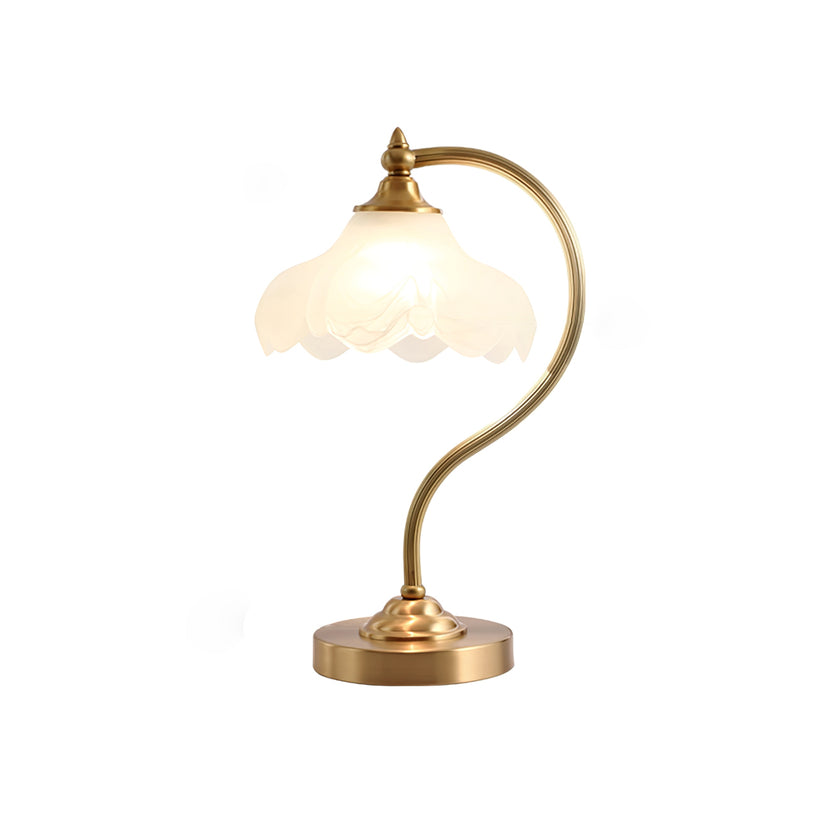 Magnolya Blumen-Tischlampe