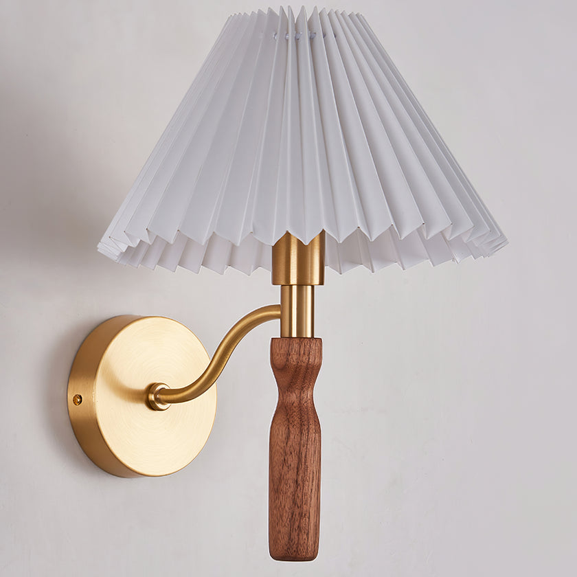 Maison Wandleuchte aus Holz