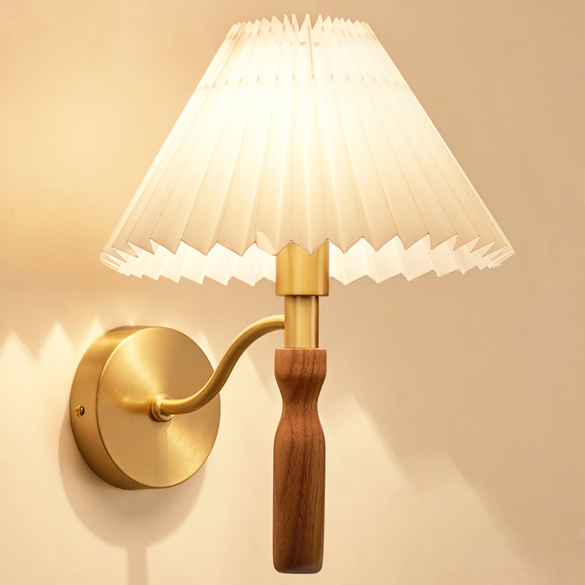 Maison Wandleuchte aus Holz