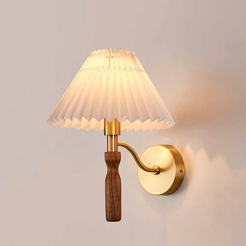 Maison Wandleuchte aus Holz