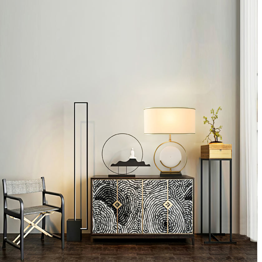 Marble Circle Desk Light