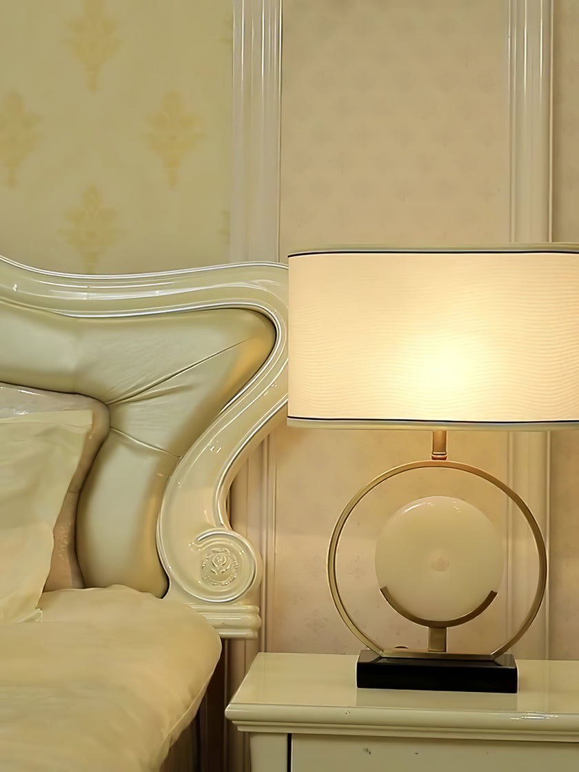 Marble Circle Desk Light