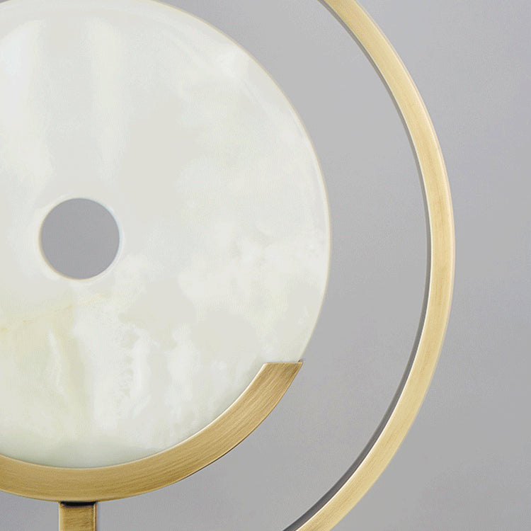 Marble Circle Desk Light
