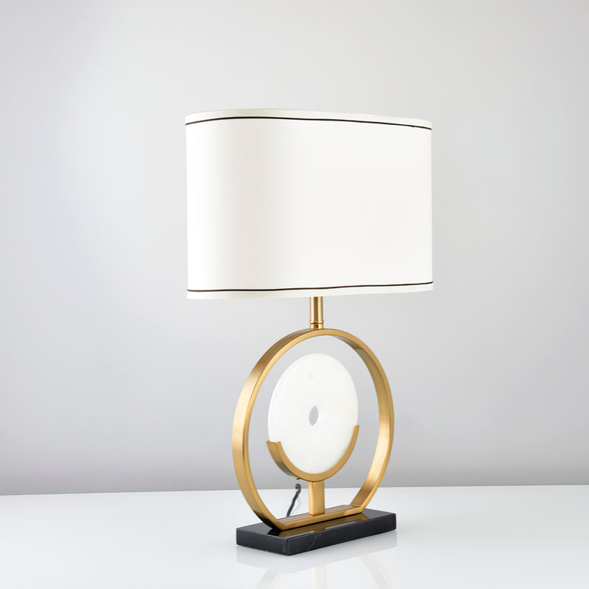Marble Circle Desk Light
