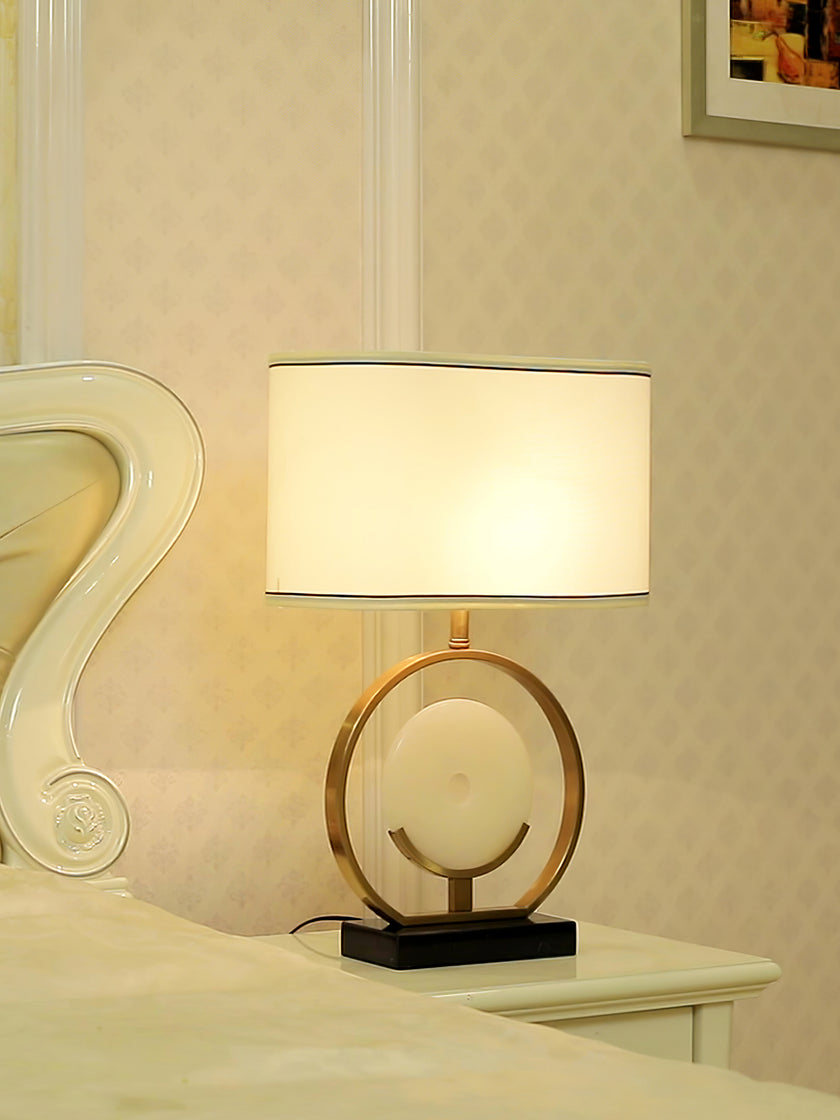 Marble Circle Desk Light