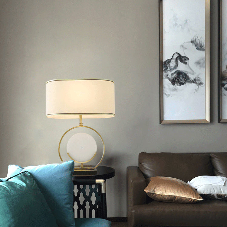 Marble Circle Desk Light