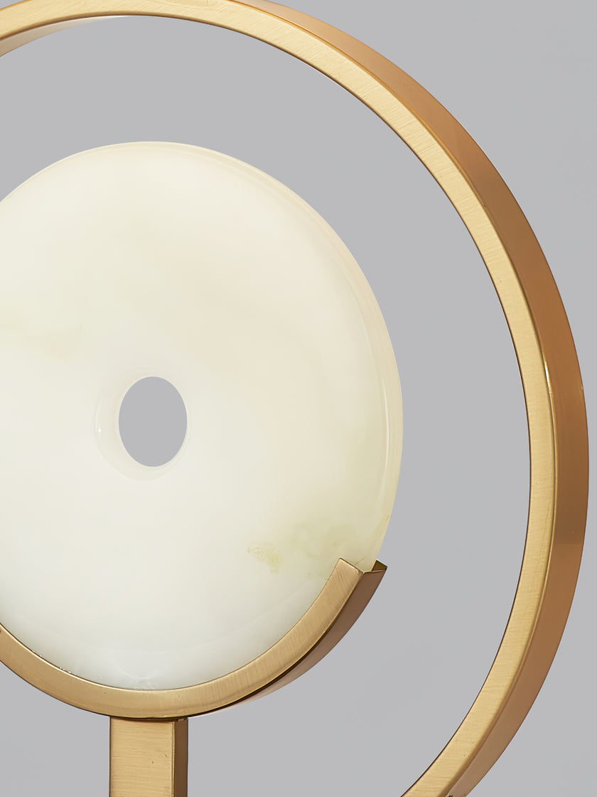 Marble Circle Desk Light