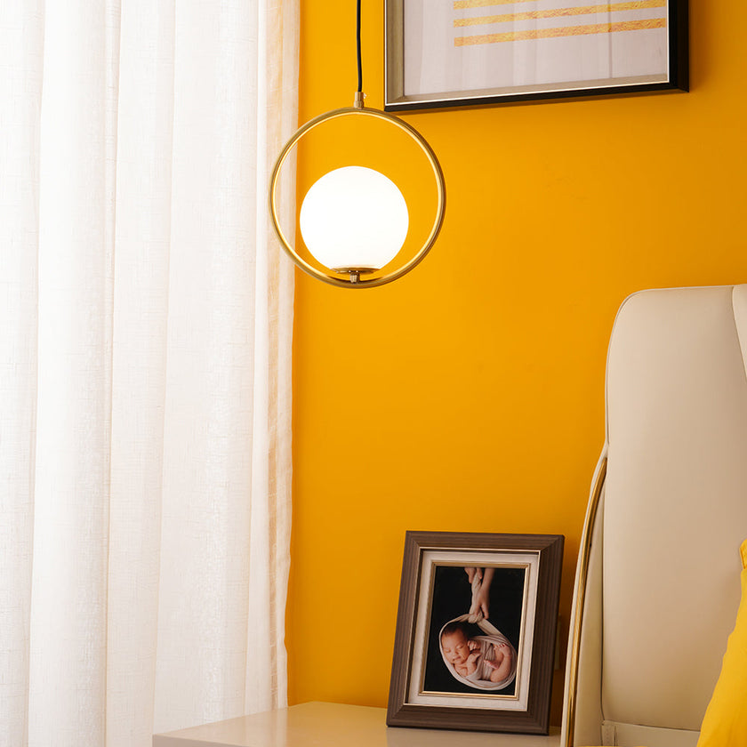 ميلا قلادة ضوء النحاس