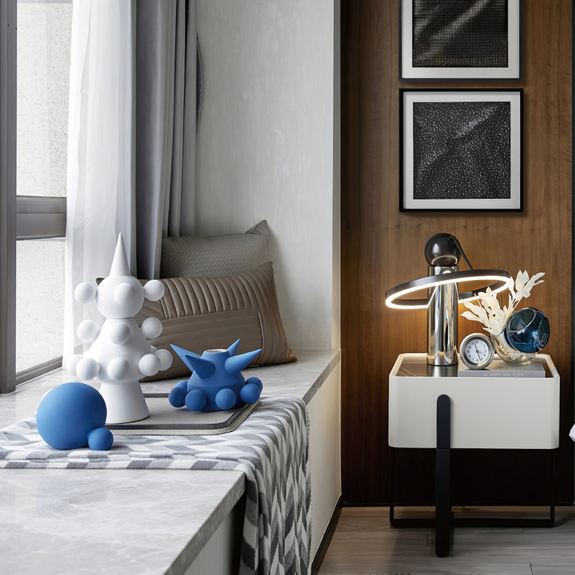 Misplaatste tafellamp