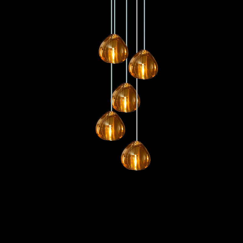 Suspension en cristal Mizu