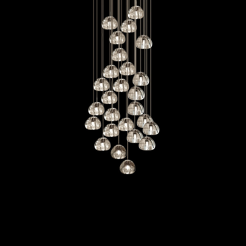 Suspension en cristal Mizu