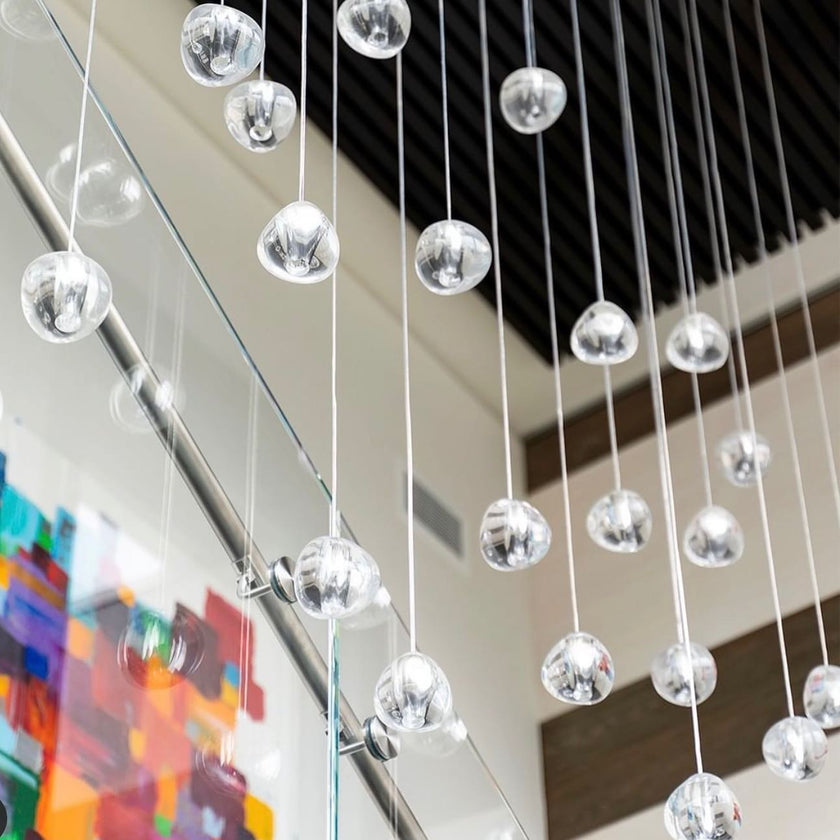 Suspension en cristal Mizu