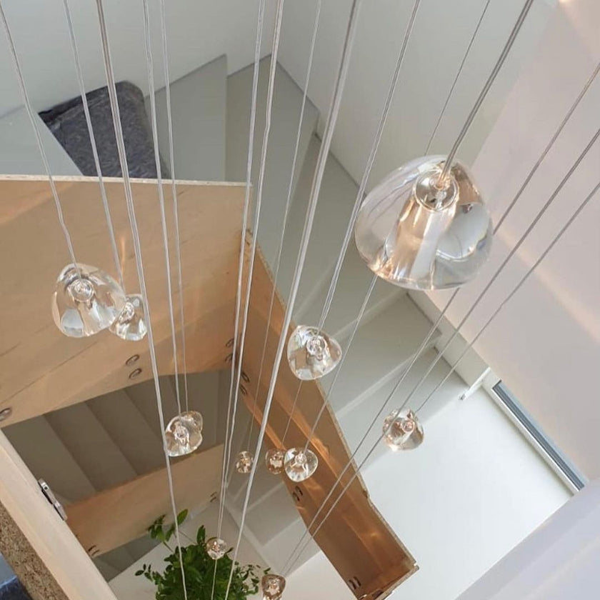 Suspension en cristal Mizu