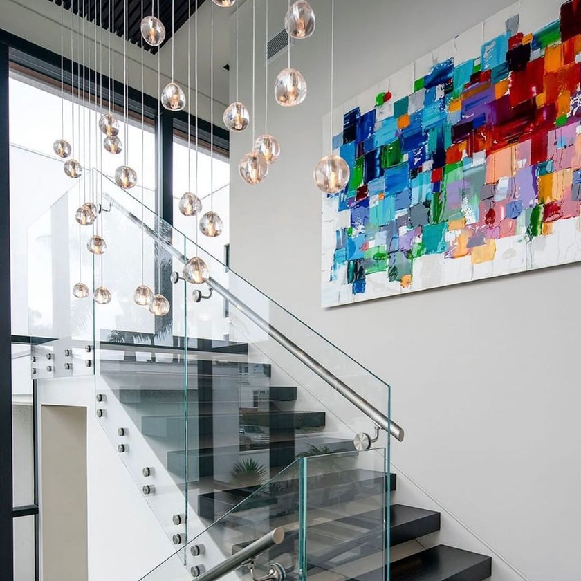 Suspension en cristal Mizu