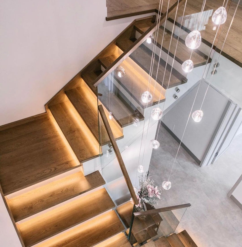 Suspension en cristal Mizu