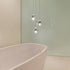 Suspension en cristal Mizu