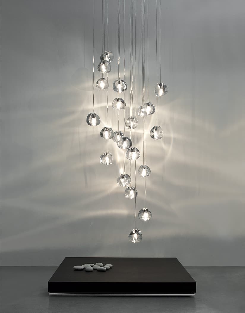 Suspension en cristal Mizu