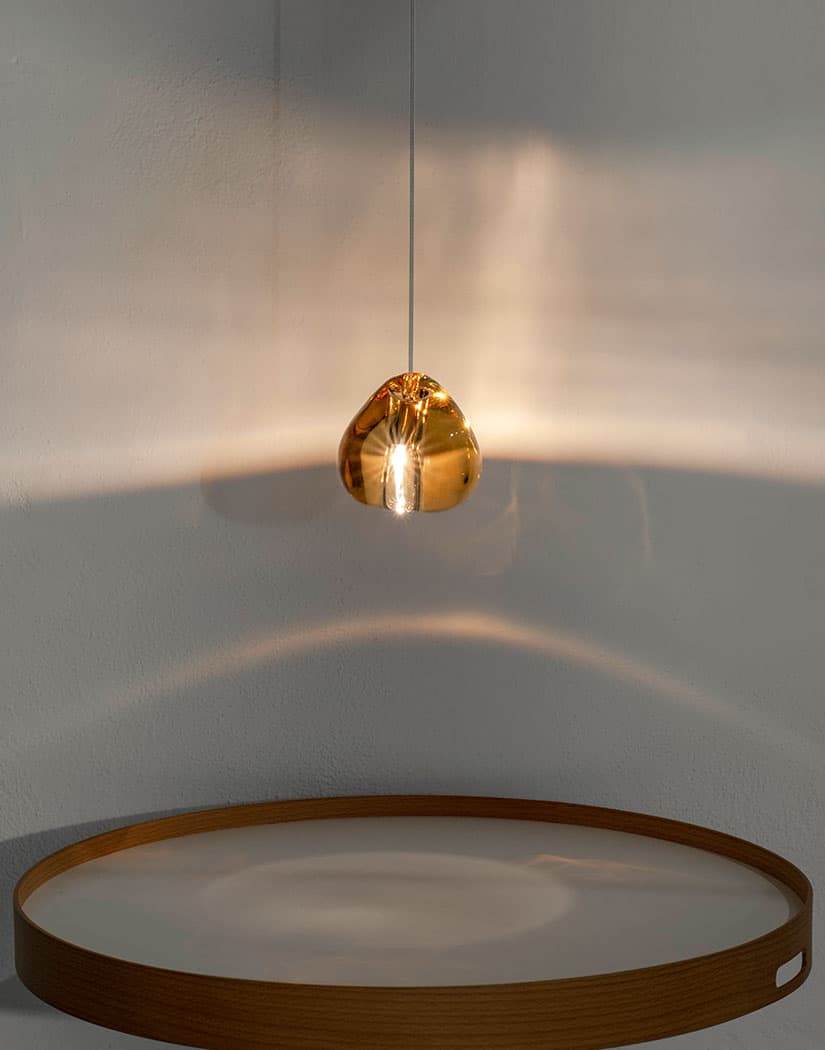 Suspension en cristal Mizu