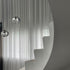 Suspension en cristal Mizu