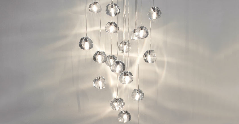Suspension en cristal Mizu