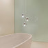 Suspension en cristal Mizu