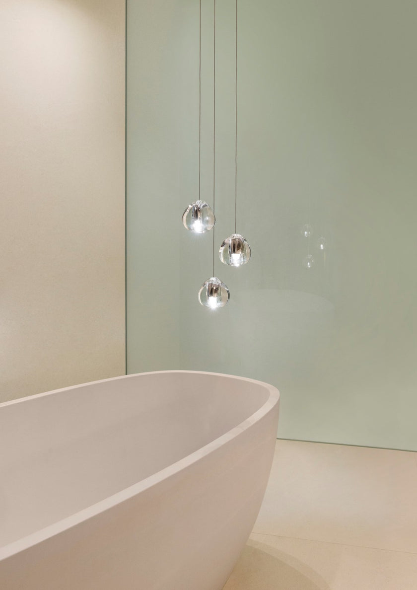 Suspension en cristal Mizu