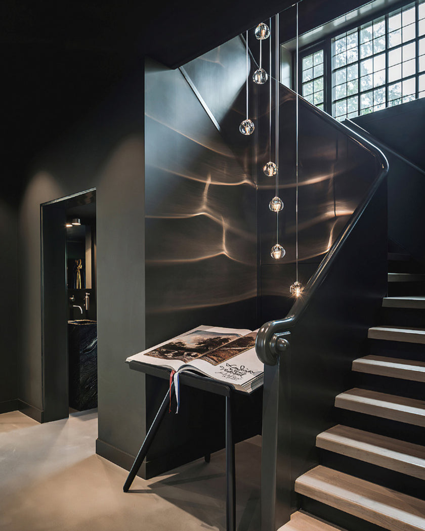 Suspension en cristal Mizu