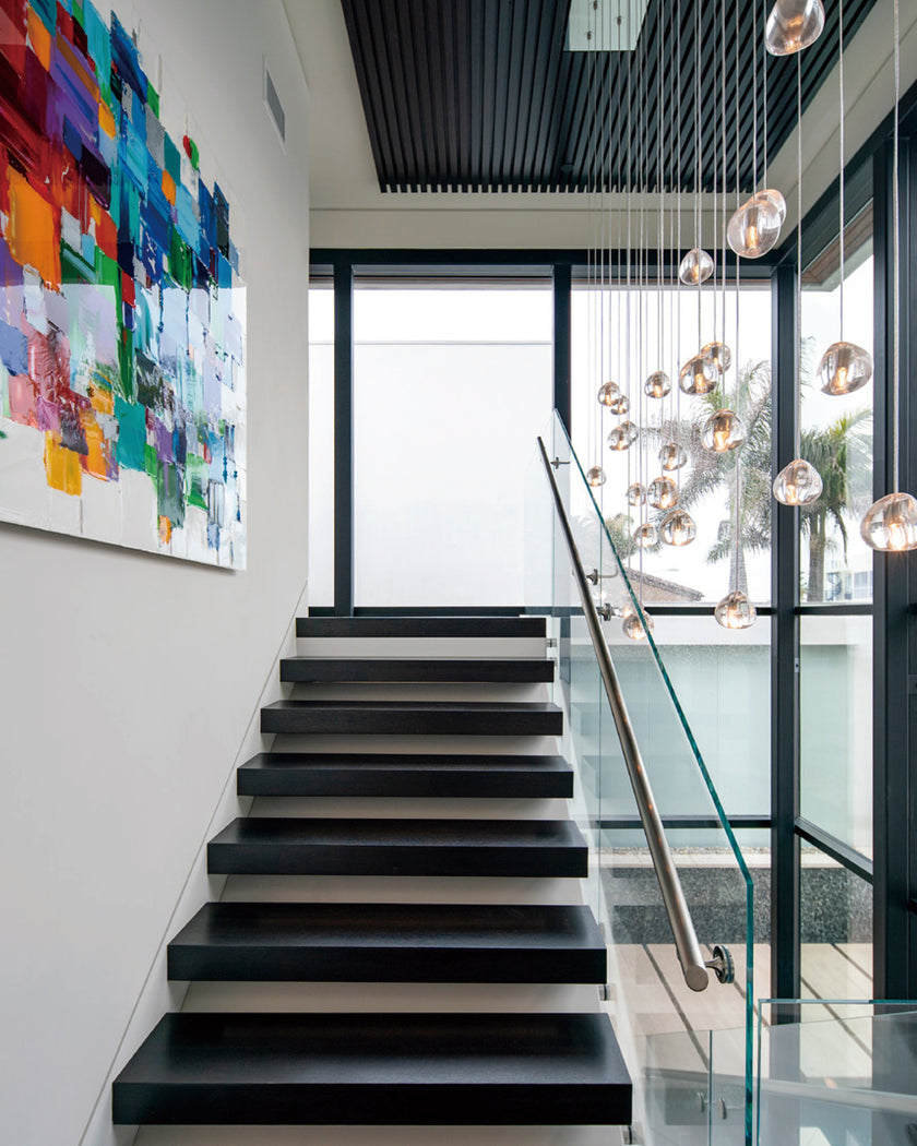 Suspension en cristal Mizu