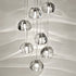 Suspension en cristal Mizu