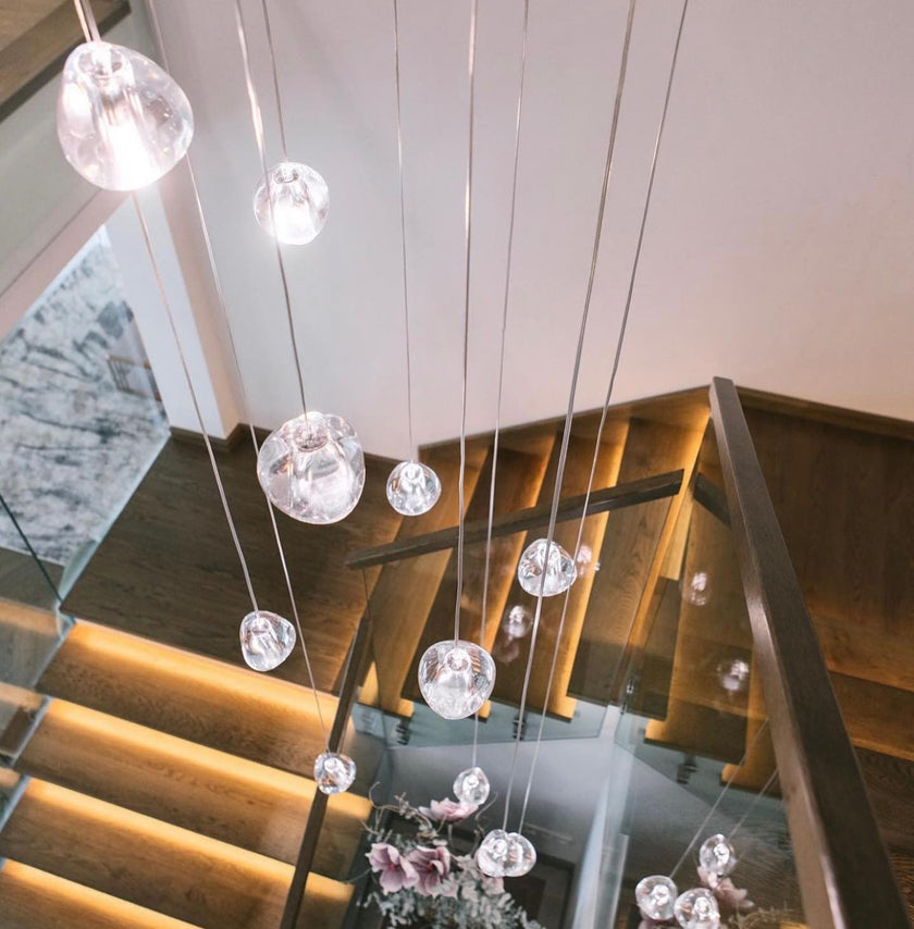 Suspension en cristal Mizu