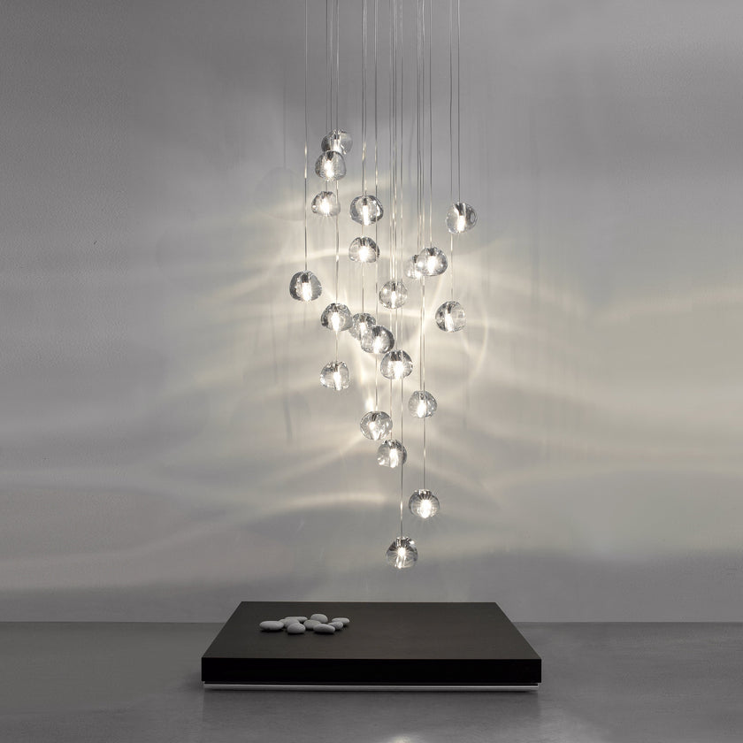 Suspension en cristal Mizu