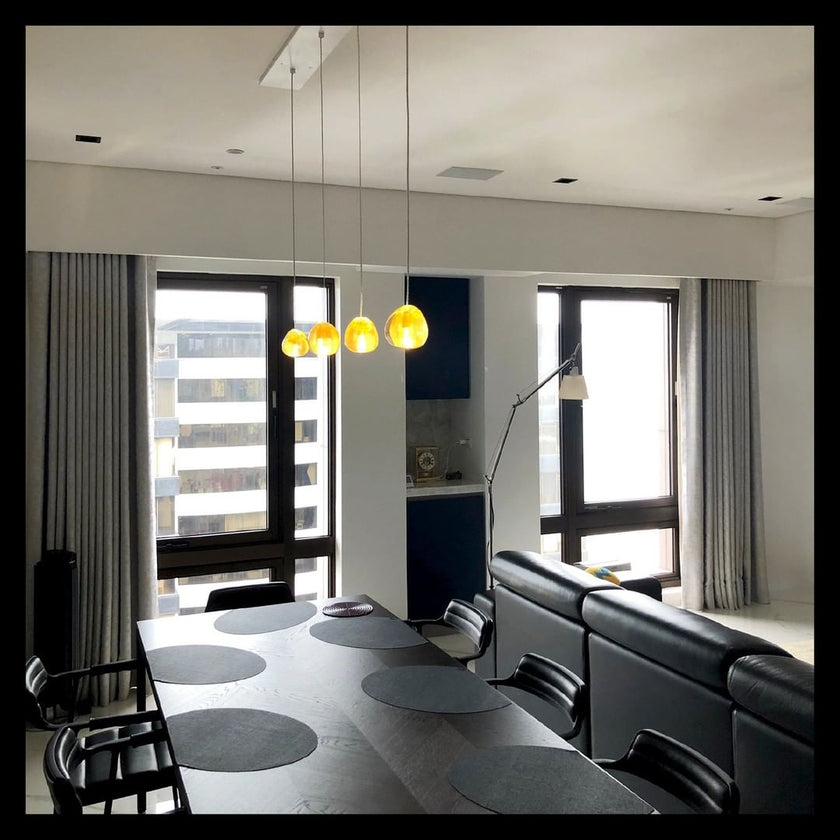 Suspension en cristal Mizu