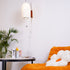 Nelson Plug-In Wall Sconce