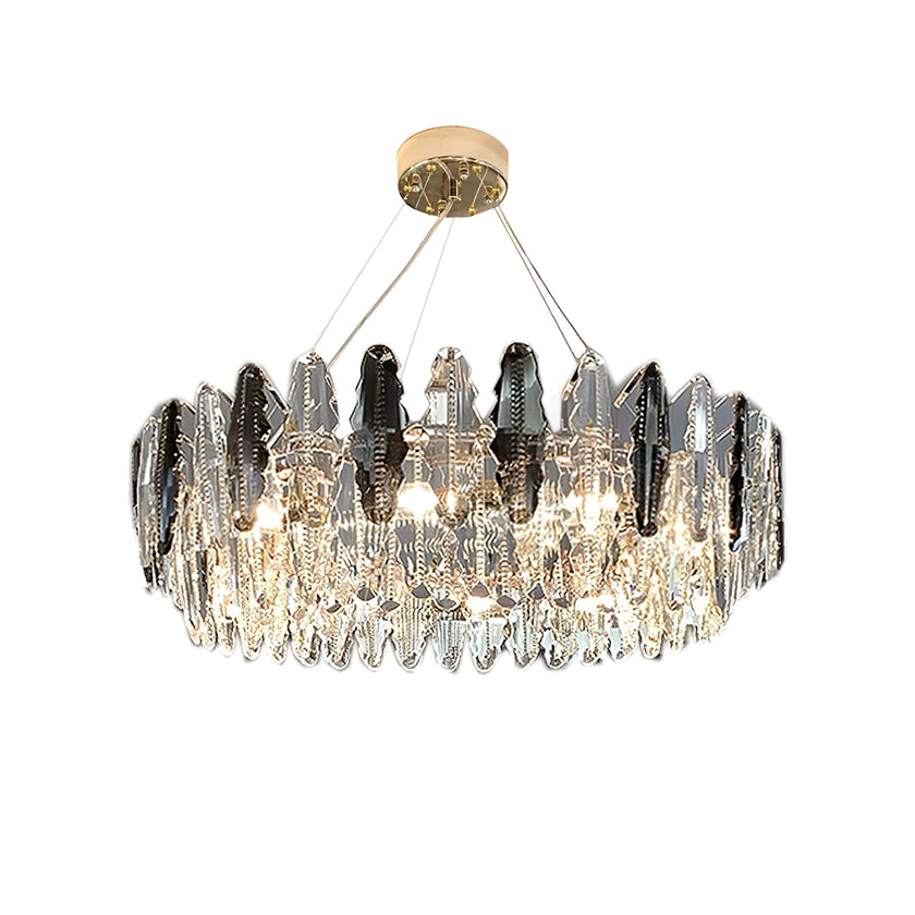 Leaf Crystal Chandelier