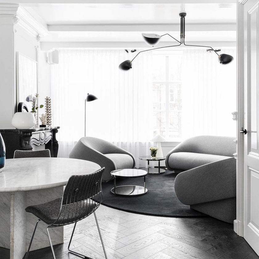 Serge Mouille Plafondlamp