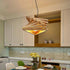 Spiral Triangle Pendant Light