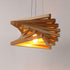 Spiral Triangle Pendant Light