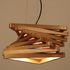 Spiral Triangle Pendant Light