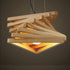 Spiral Triangle Pendant Light