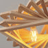 Spiral Triangle Pendant Light